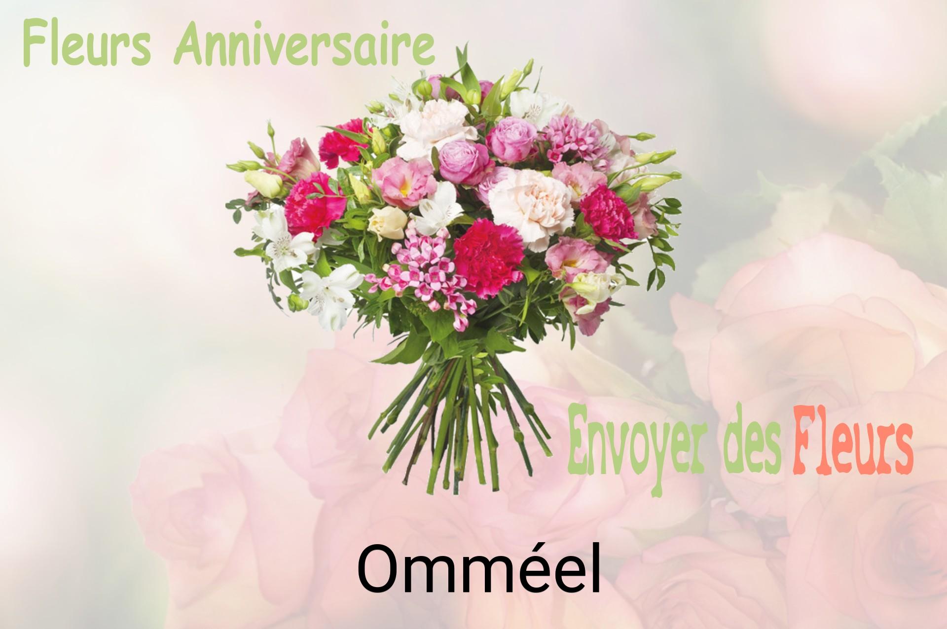 Bouquet de fleurs d’anniversaire livré à Omméel